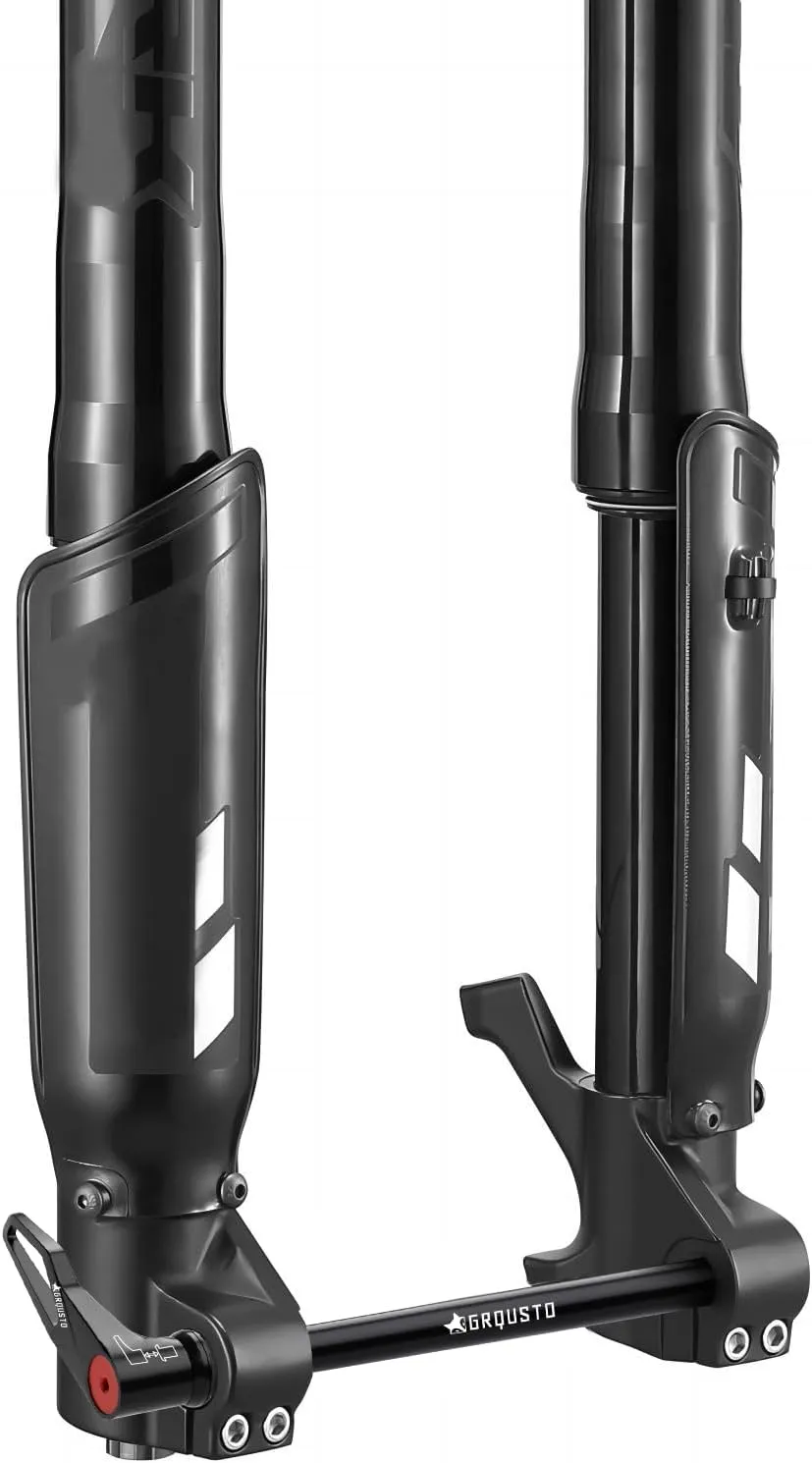 1.0mm Thread Pitch Front Rear Quick Release Thru Axles for Bicyle Suspension Forks Rigid Forks and Bike Rear Frame, Free Rotating Handle Road Mountain Bike Axle: 12mm x 124mm to 174mm Includes 3 Size