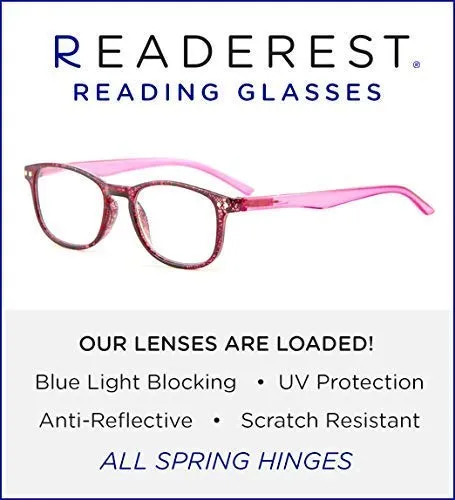 Blue-Light-Blocking-Reading-Glasses-Pink-1-50-Magnification-Computer-Glasses