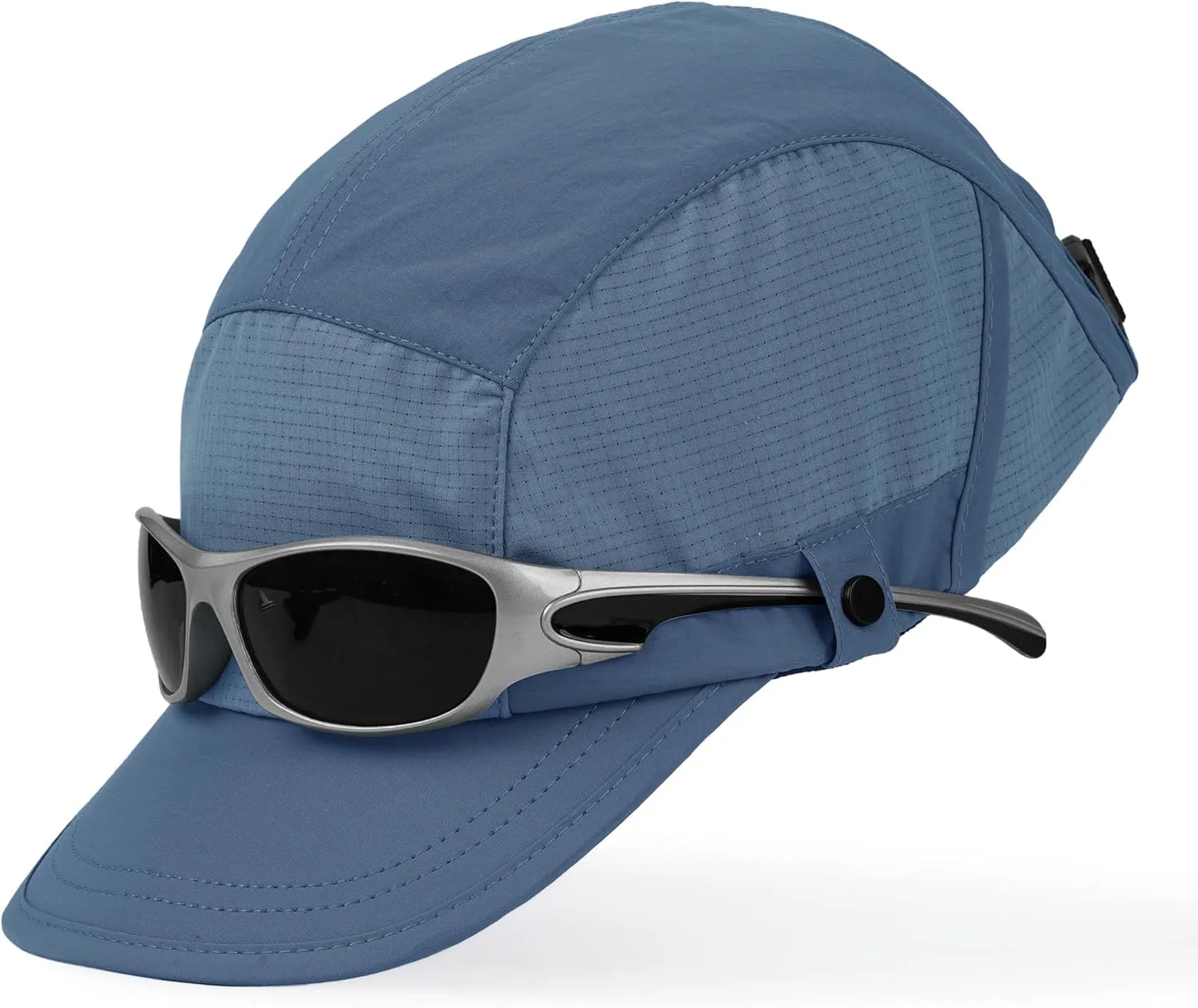 CLAPE Snapback 5 Panel Hat for Men Flat Bill Funny Trucker Hats Running