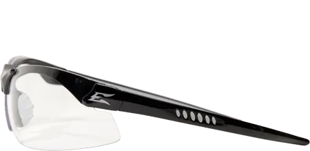 Edge Eyewear Zorge G2 DZ111-G2  Black Frame Clear Lens Glasses
