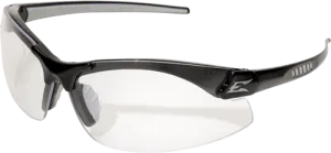 Edge Eyewear Zorge G2 DZ111-G2  Black Frame Clear Lens Glasses