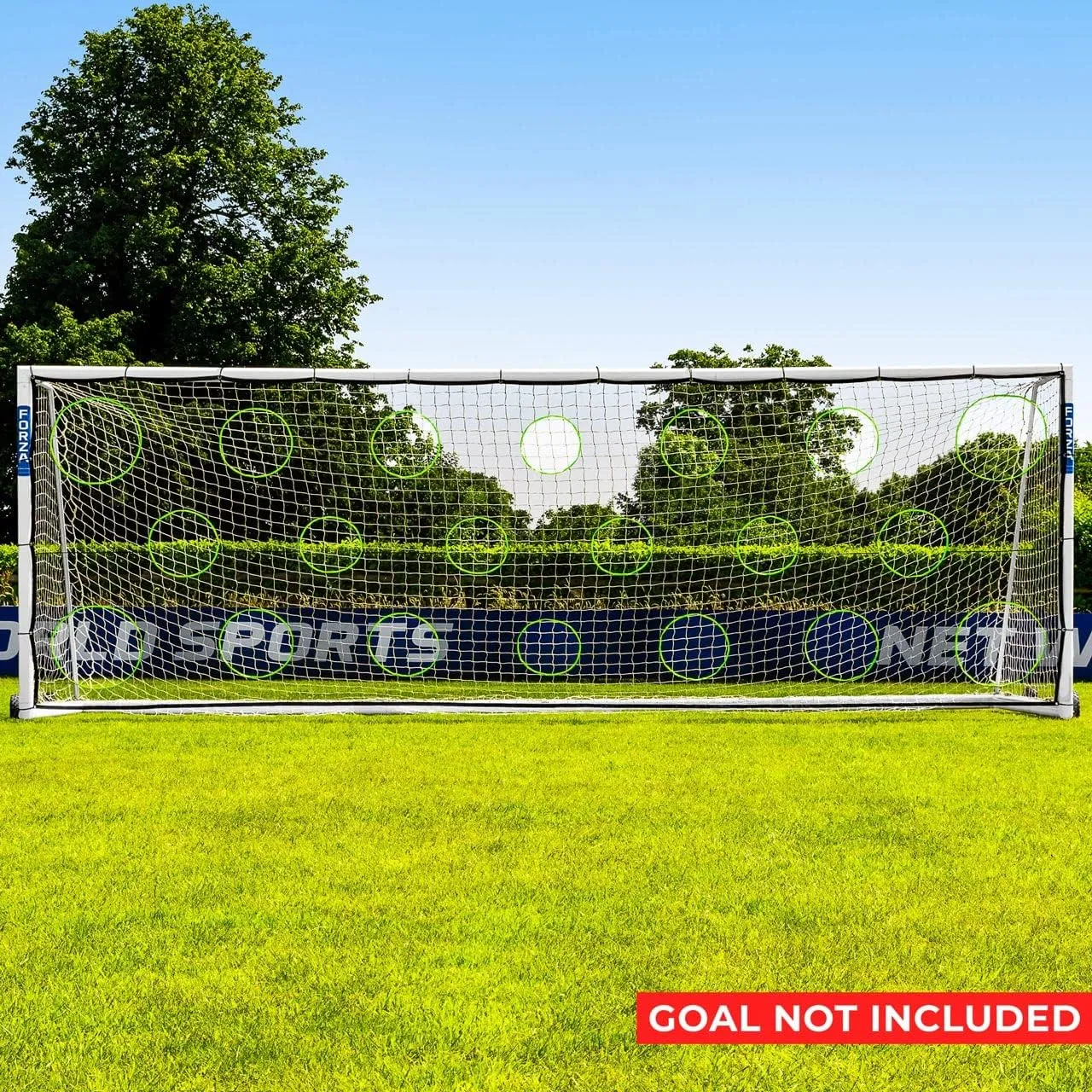 FORZA Soccer Target Sheets | Improve Your Accuracy with Our Premium Target Nets - Available in 9 Sizes (Goal Not Included)