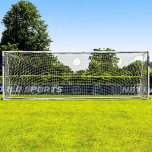 FORZA Soccer Target Sheets | Improve Your Accuracy with Our Premium Target Nets - Available in 9 Sizes (Goal Not Included)