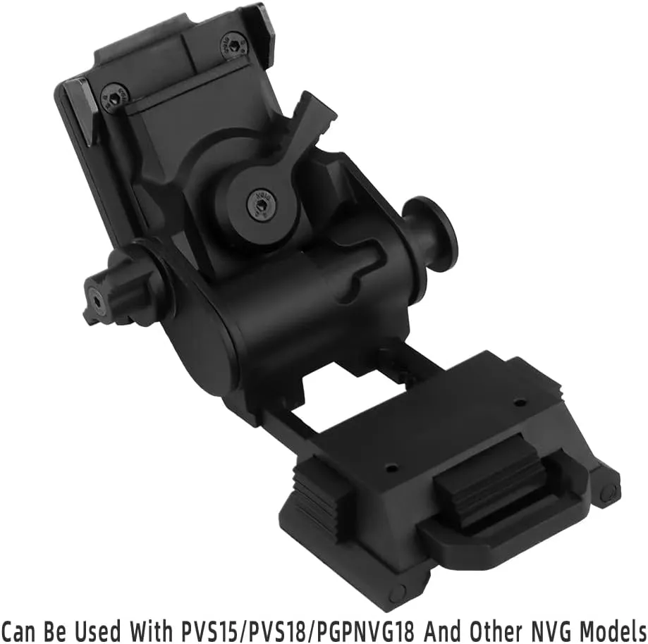 Hunting Night Visions NVG L4G24 Mount, Fast OPS Helmet Nylon NVG Mounting for PVS15 PVS18 PGPNVG18 Night Vision Goggle