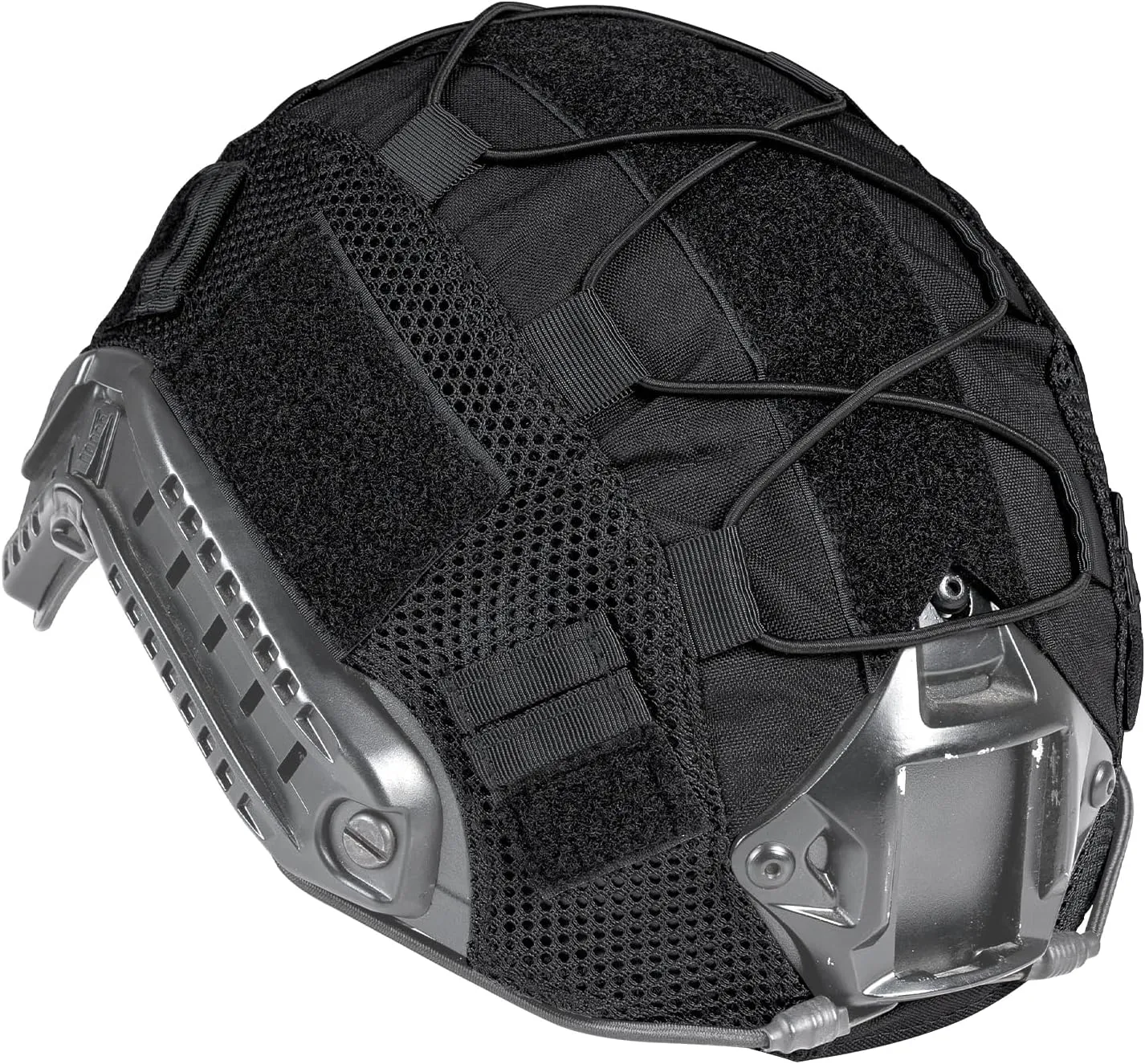 IDOGEAR SPORTS Tactical Helmet Cover for Fast Helmets - Camo M/L Size - Durable 500D Nylon Tactical Gear for Airsoft, Paintball, Hunting