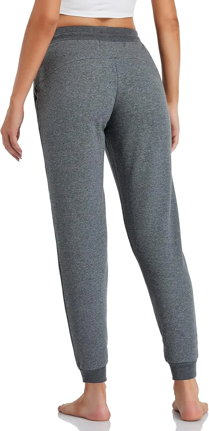 Inno Women's 28" 31" 34" 36" Sherpa Polar Fleece Lined Jogger Pants Warm Sweatpants Thermal Athletic Lounge Petite Tall