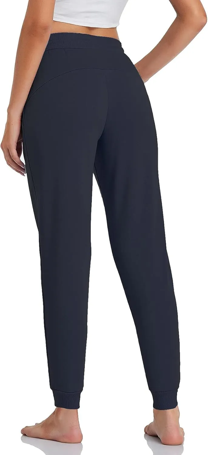Inno Women's 28" 31" 34" 36" Sherpa Polar Fleece Lined Jogger Pants Warm Sweatpants Thermal Athletic Lounge Petite Tall
