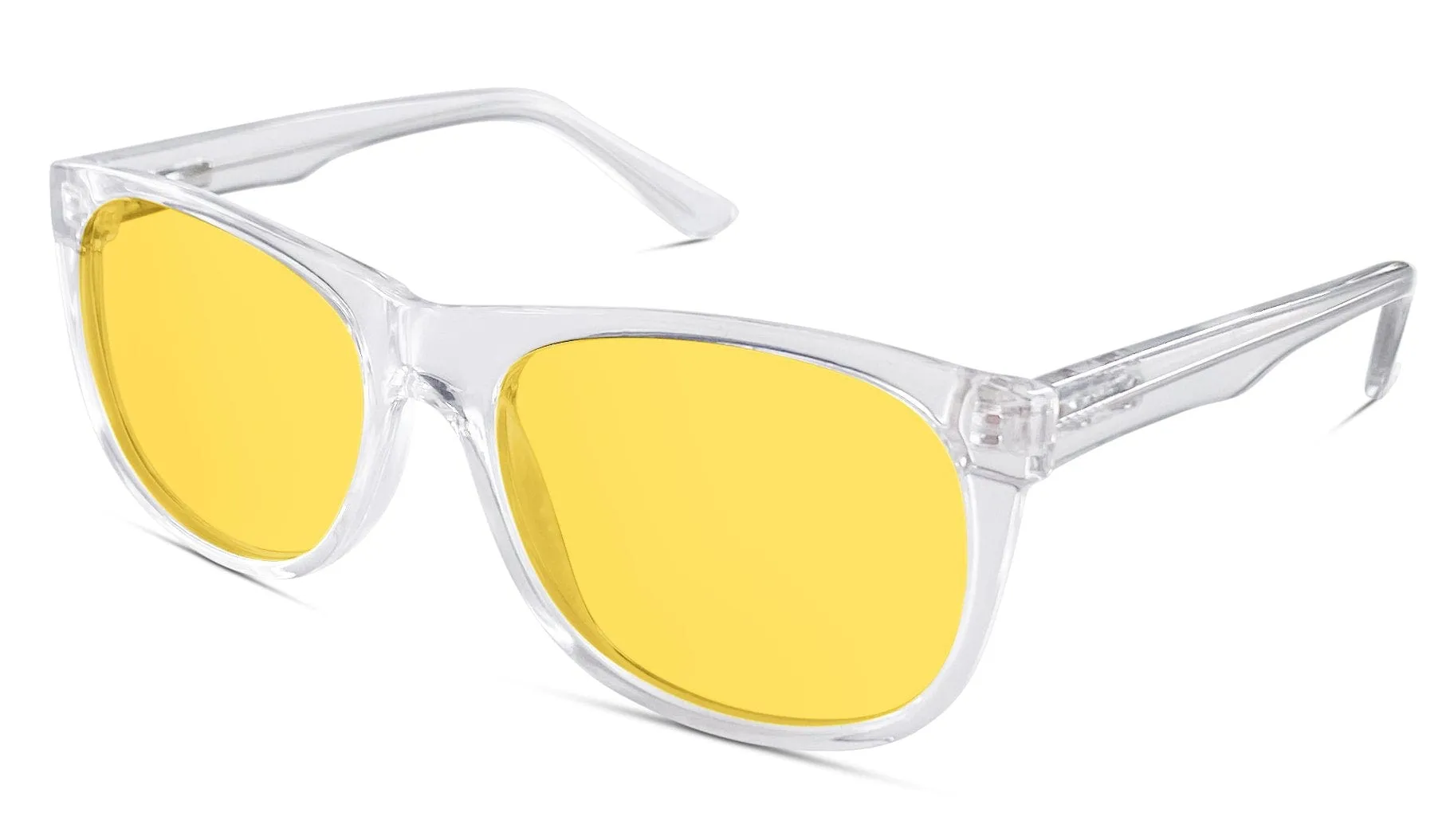 Kids DayMax Wayfarer Glasses - Crystal - Readers