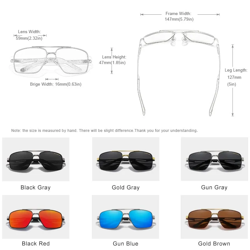 KINGSEVEN 2021 Brand Men's Aluminum Sunglasses Polarized Men Mirror Male Sun Glasses Sports Eyewear Driving Oculos de sol N7755