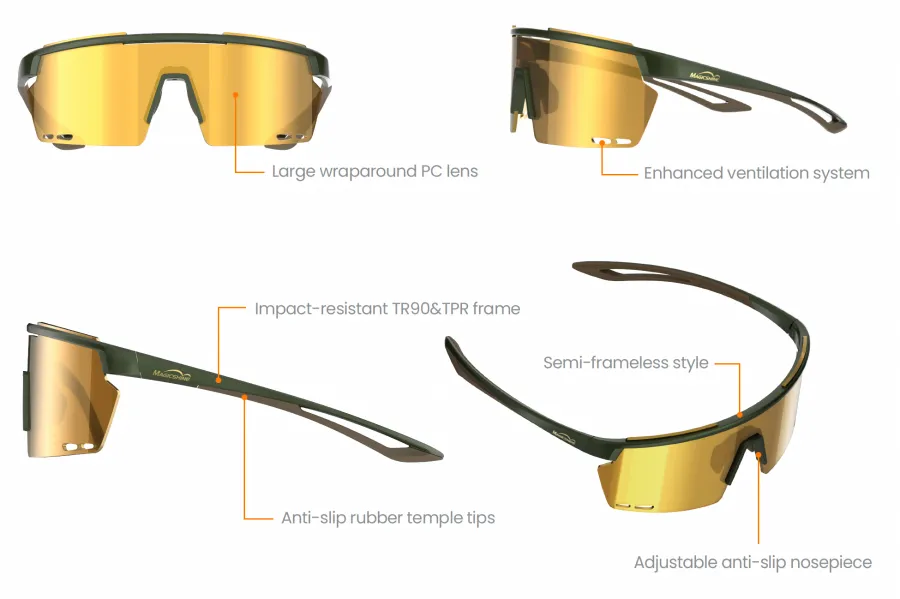 Magicshine Rouler Night Vision Sunglasses