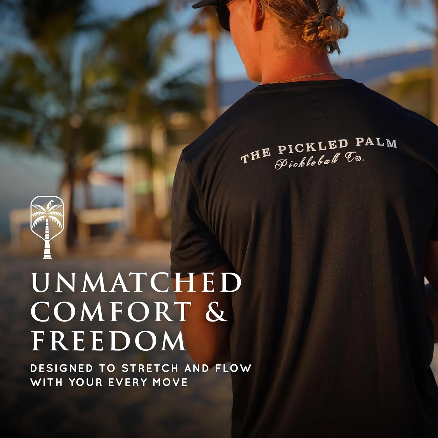 Mens Performance Short Sleeve Pickleball Shirt  Premium UV Protection, Moisture-Wicking, and Odor-Fighting Design