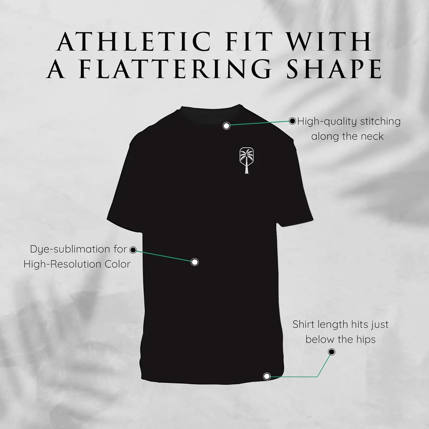 Mens Performance Short Sleeve Pickleball Shirt  Premium UV Protection, Moisture-Wicking, and Odor-Fighting Design