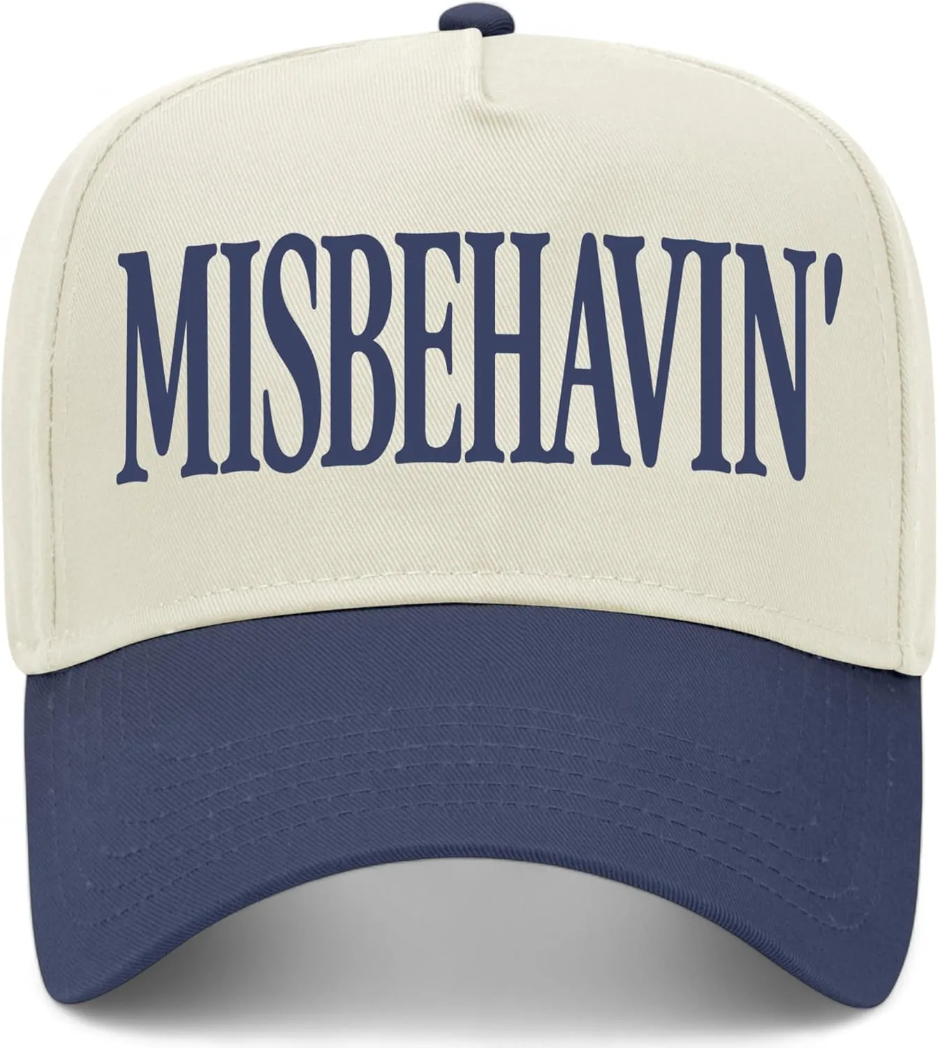 Misbehavin' Vintage Trucker Hat | Premium Snapback Baseball Hat for Men & Women