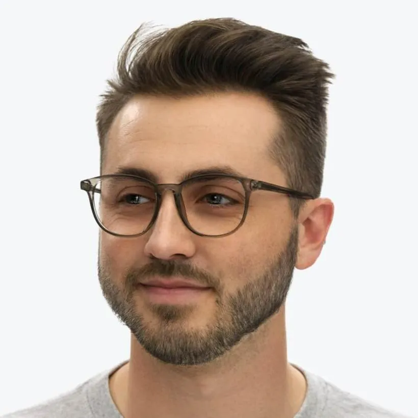 ScreenTime Billie Computer Glasses - Pearl Grey - Prescription