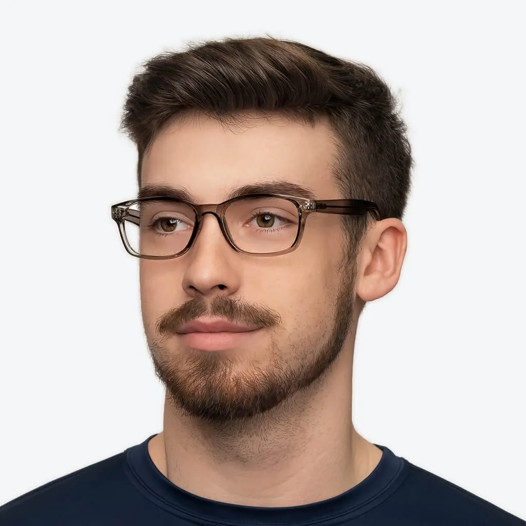 ScreenTime Wayfarer Computer Glasses - Pearl Grey - Prescription