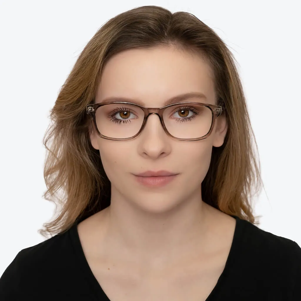 ScreenTime Wayfarer Computer Glasses - Pearl Grey - Prescription