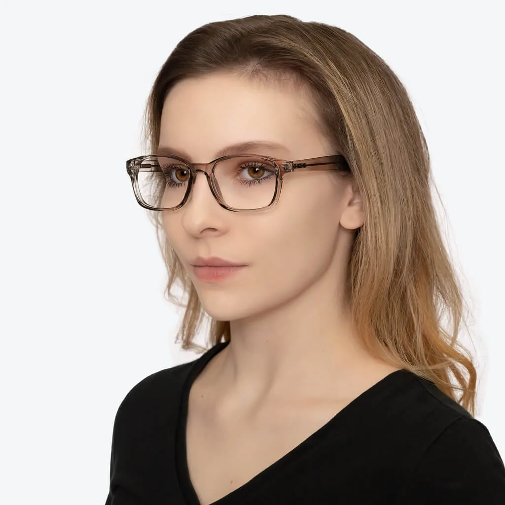 ScreenTime Wayfarer Computer Glasses - Pearl Grey - Prescription