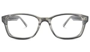 ScreenTime Wayfarer Computer Glasses - Pearl Grey - Prescription