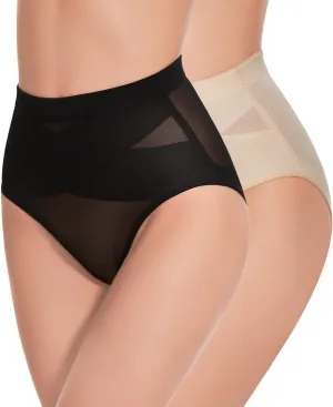 Shapewear Tummy Control Panties - Body Shaping Briefs Compression Underwear Low Rise Girdle Panty Shapewear for Women