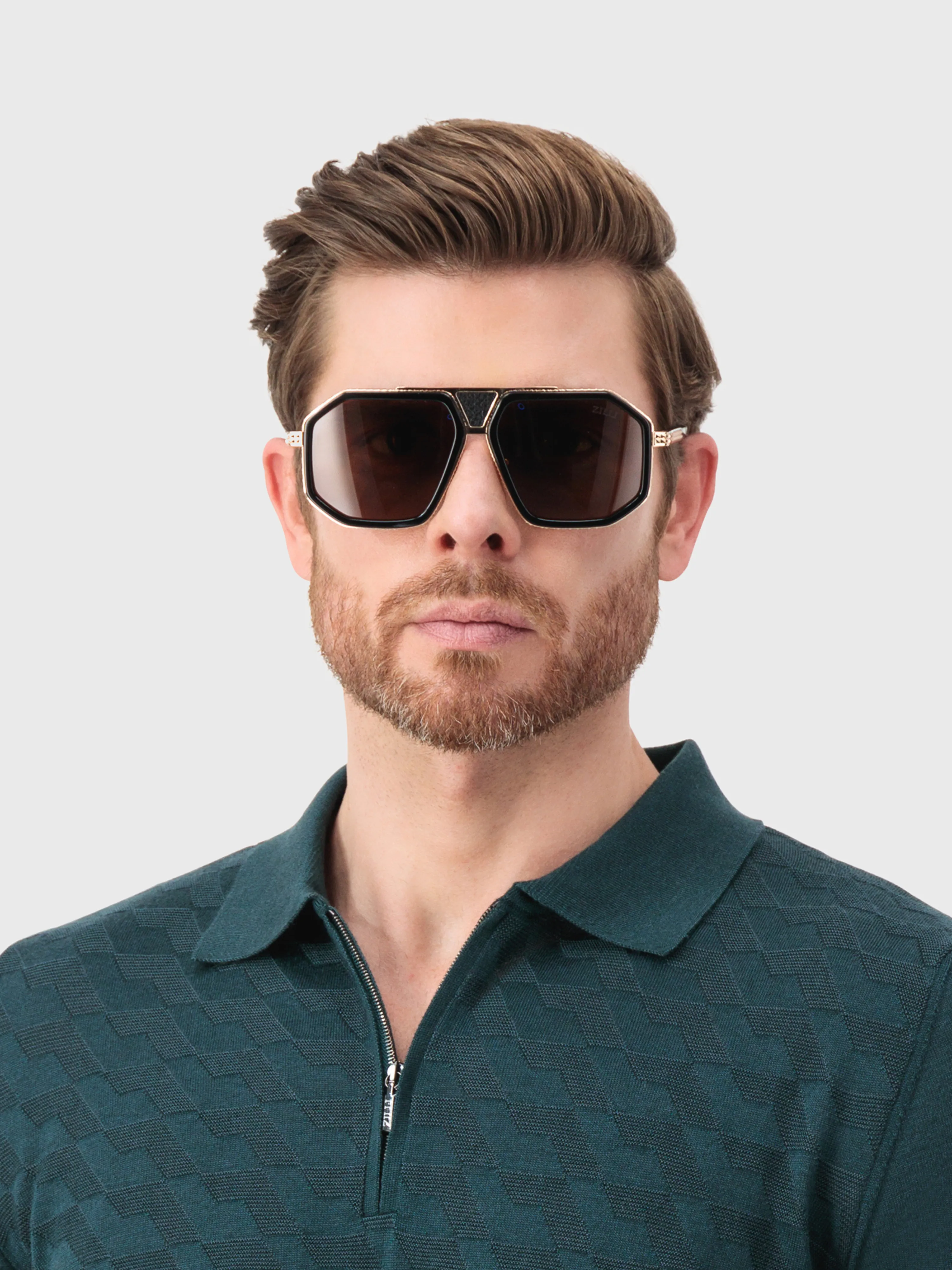 Sunglasses in Cellulose Acetate and Titanium