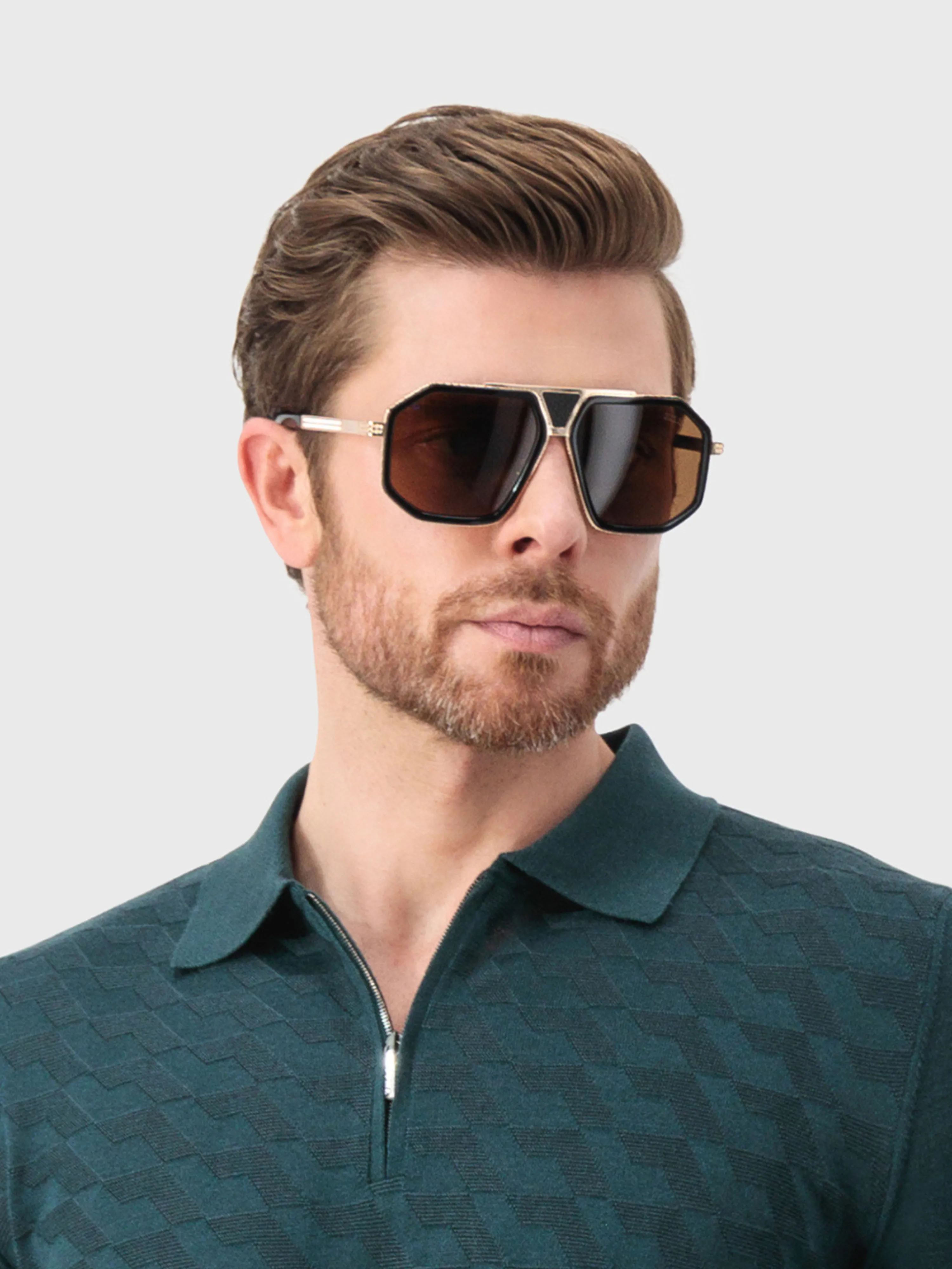 Sunglasses in Cellulose Acetate and Titanium