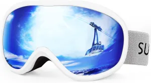 Supertrip Snow Ski Goggles Anti-Fog 100% UV Protection Snowboard Skiing Goggles