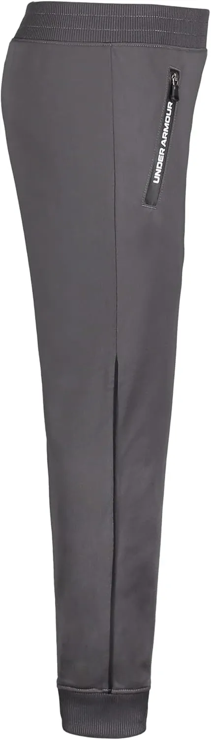 Under Armour Boys' Pennant Tapered Track Pants, Jogger Style Sweatpants with Zipper Pockets