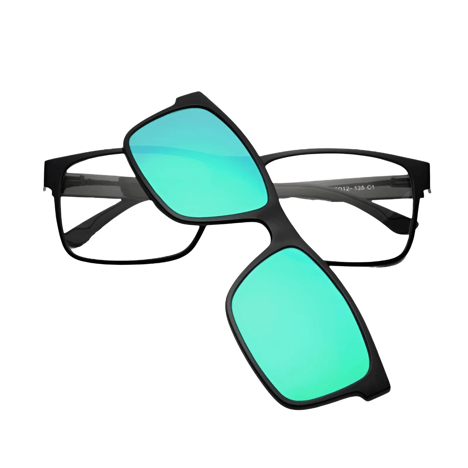 Unisex Prescription Glasses With Magnet Clip Sunglasses 1-6 Clips Included!