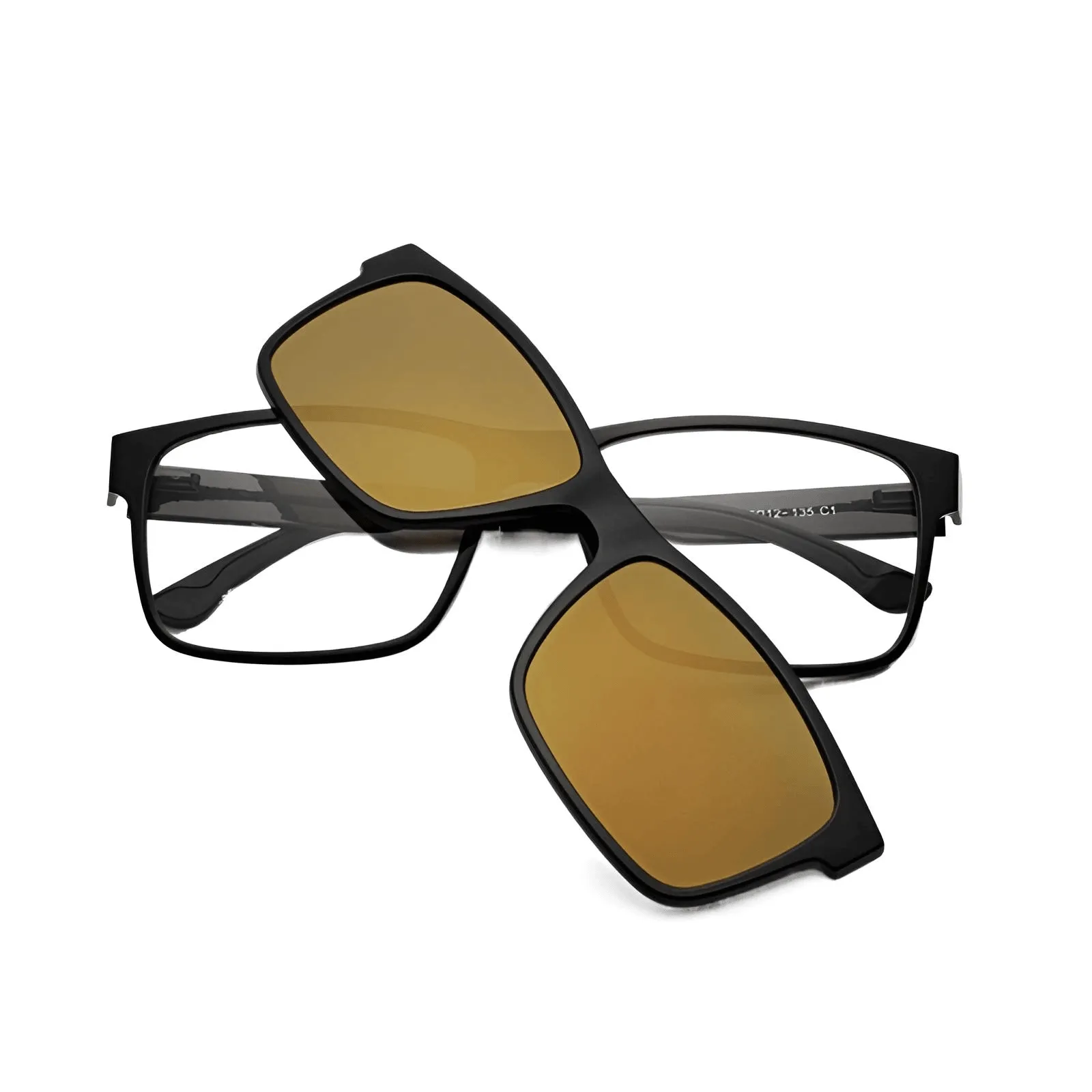Unisex Prescription Glasses With Magnet Clip Sunglasses 1-6 Clips Included!