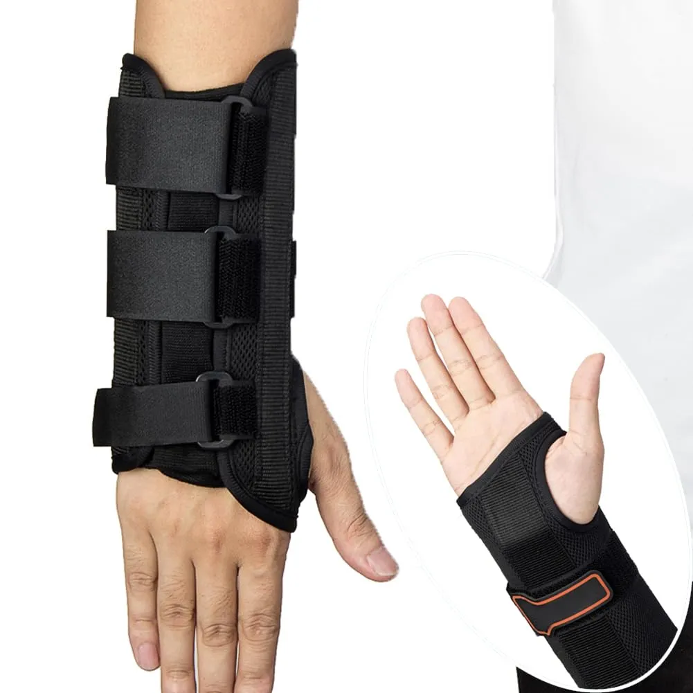 Wrist Brace Carpal Tunnel Relief, Wrist Splint Night Support, Wrist Support for Arthritis, Tendonitis, Right Hand, Large